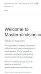 Mobile Screenshot of mastermindsinc.com